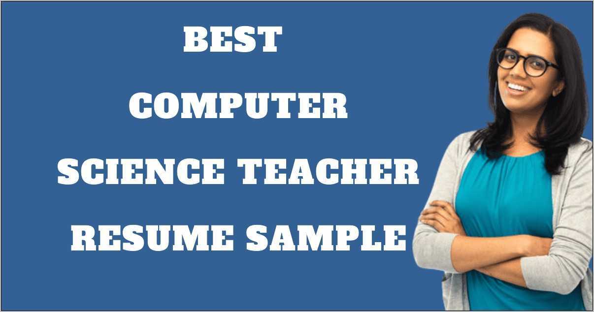 Best Computer Science Resume Sample