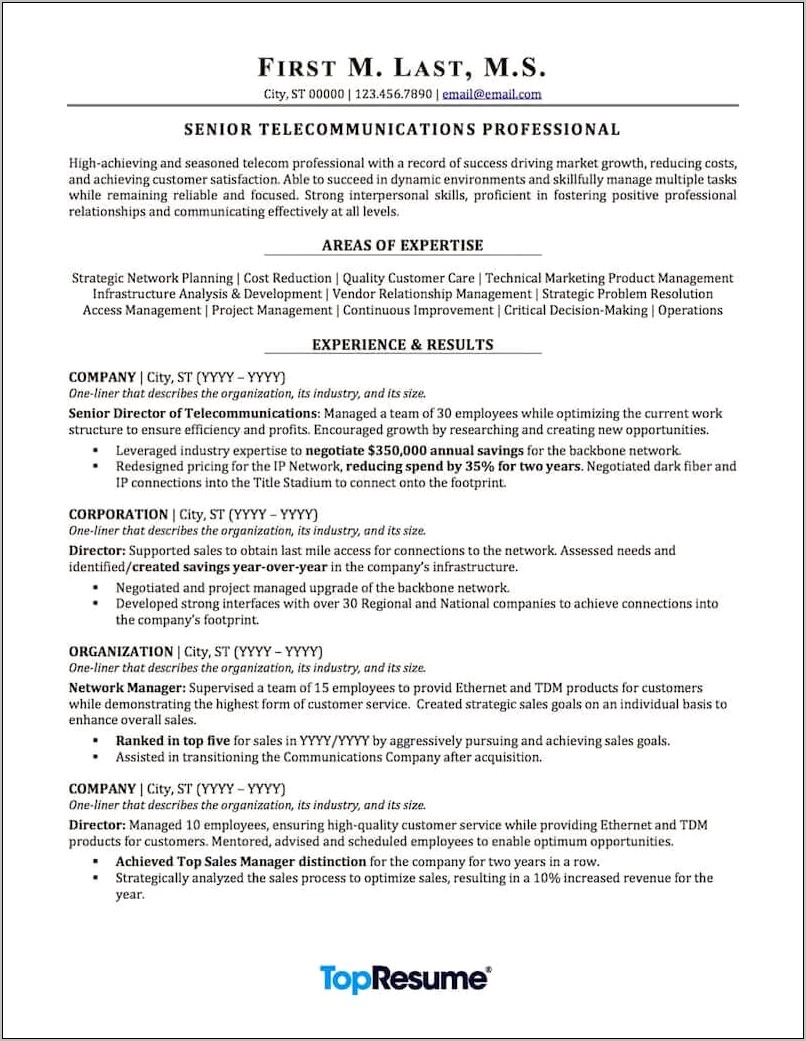 Generic Objective For Job Resume
