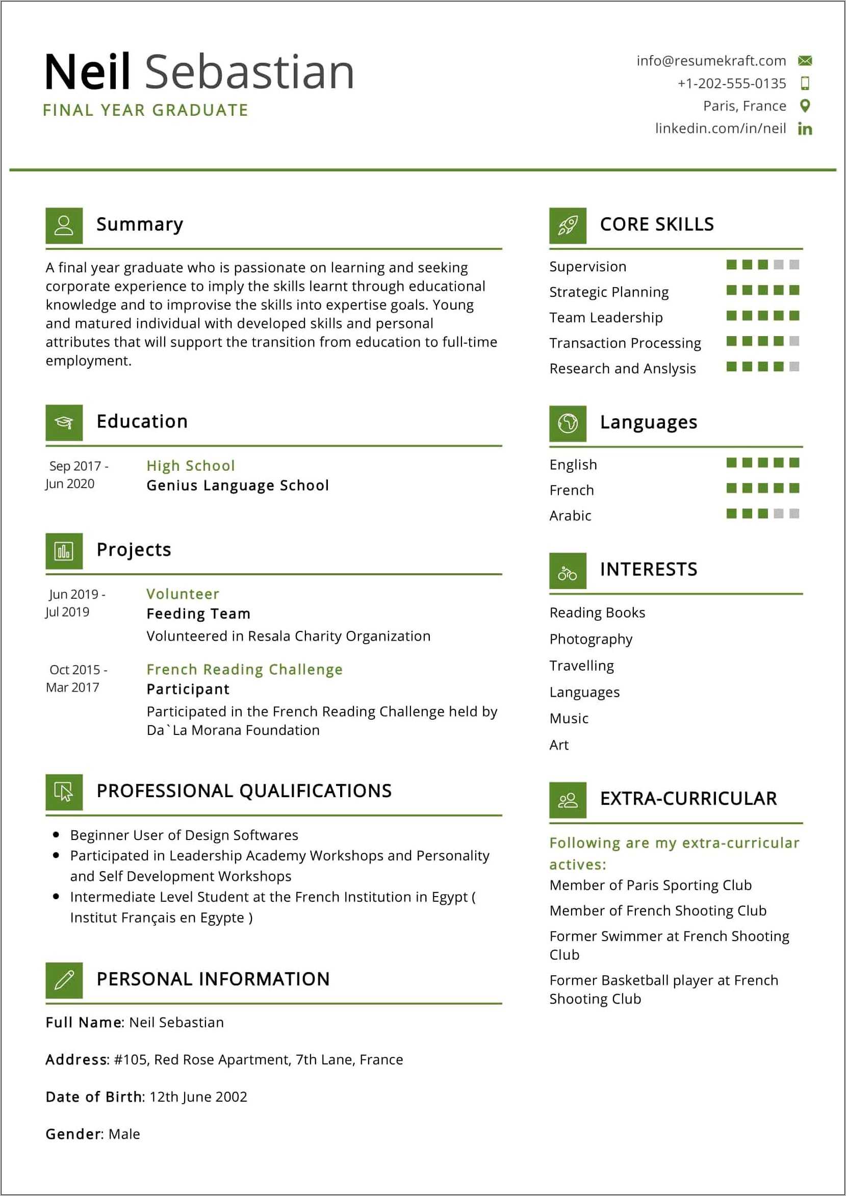 Summary For Resume For Freshers Mba Summary For Resume For Freshers Mba
