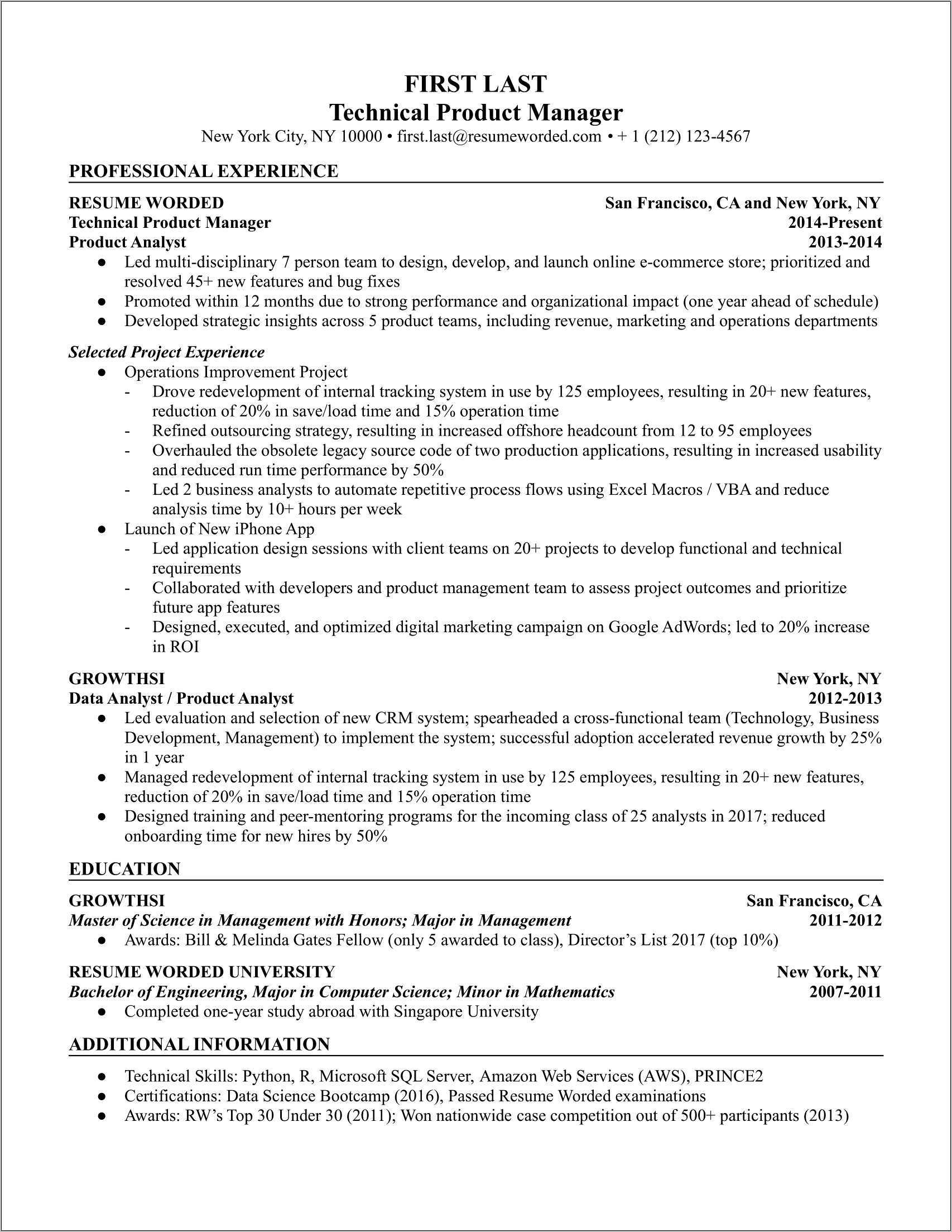Technical Skills In A Resume Example - Resume Example Gallery